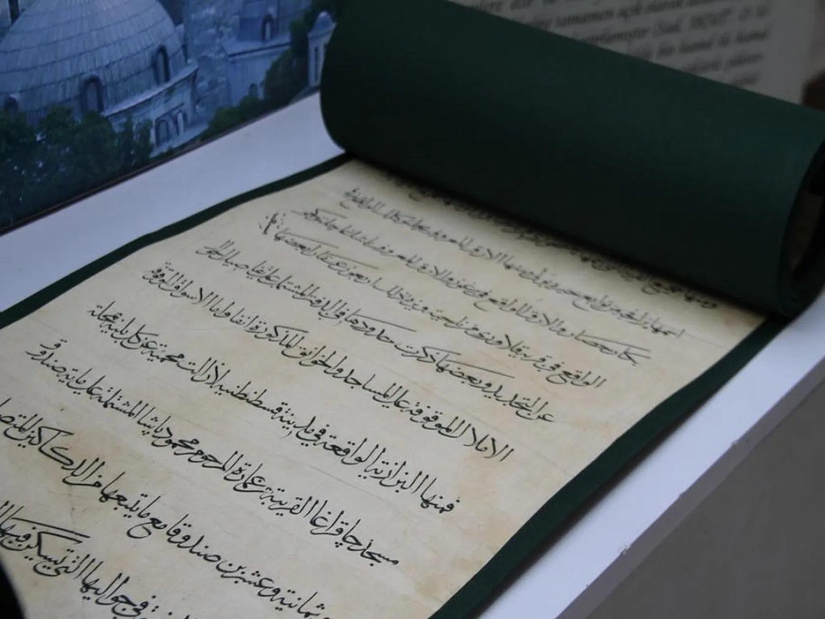 Osmanlı dönemi eserlerinden Ayasofya Vakfiyesi yoğun ilgi gördü