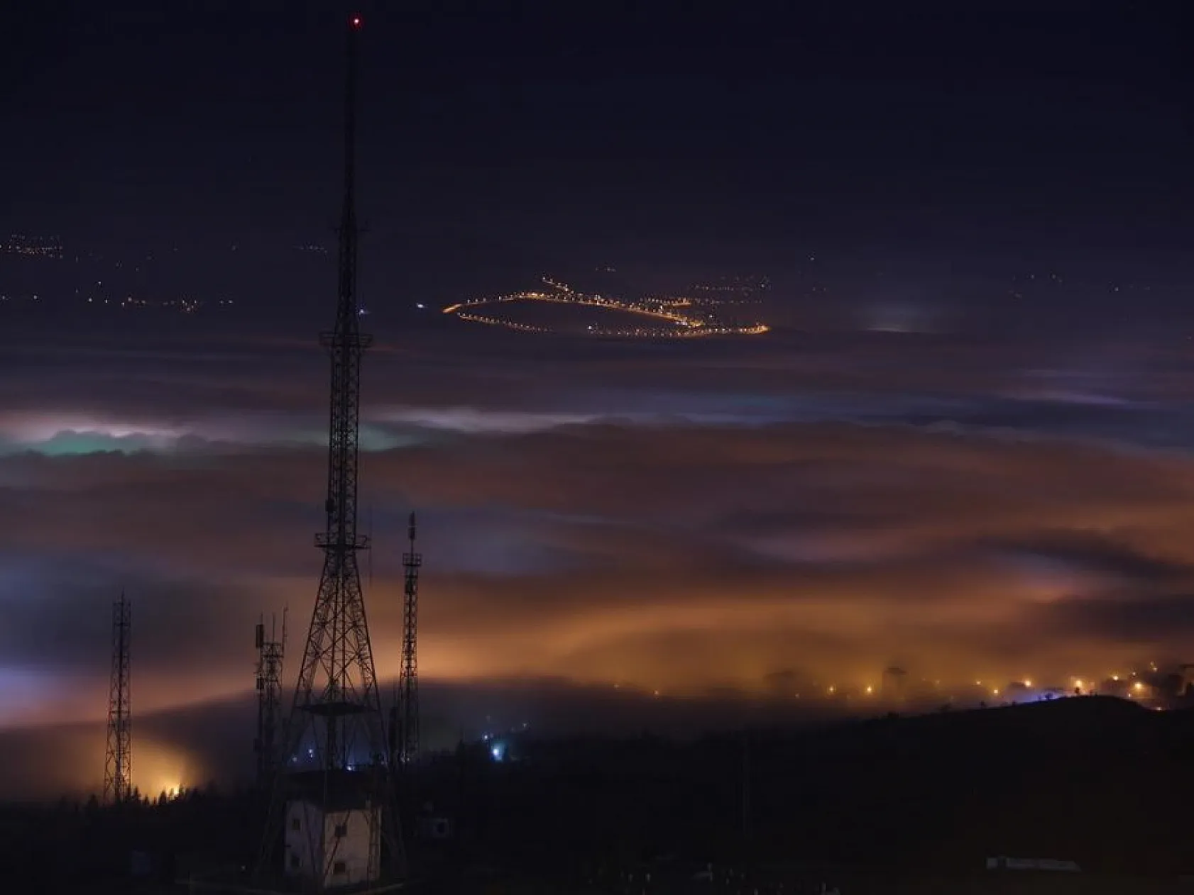 Sisin ulaşamadığı Harput'tan muhteşem Elazığ manzarası!