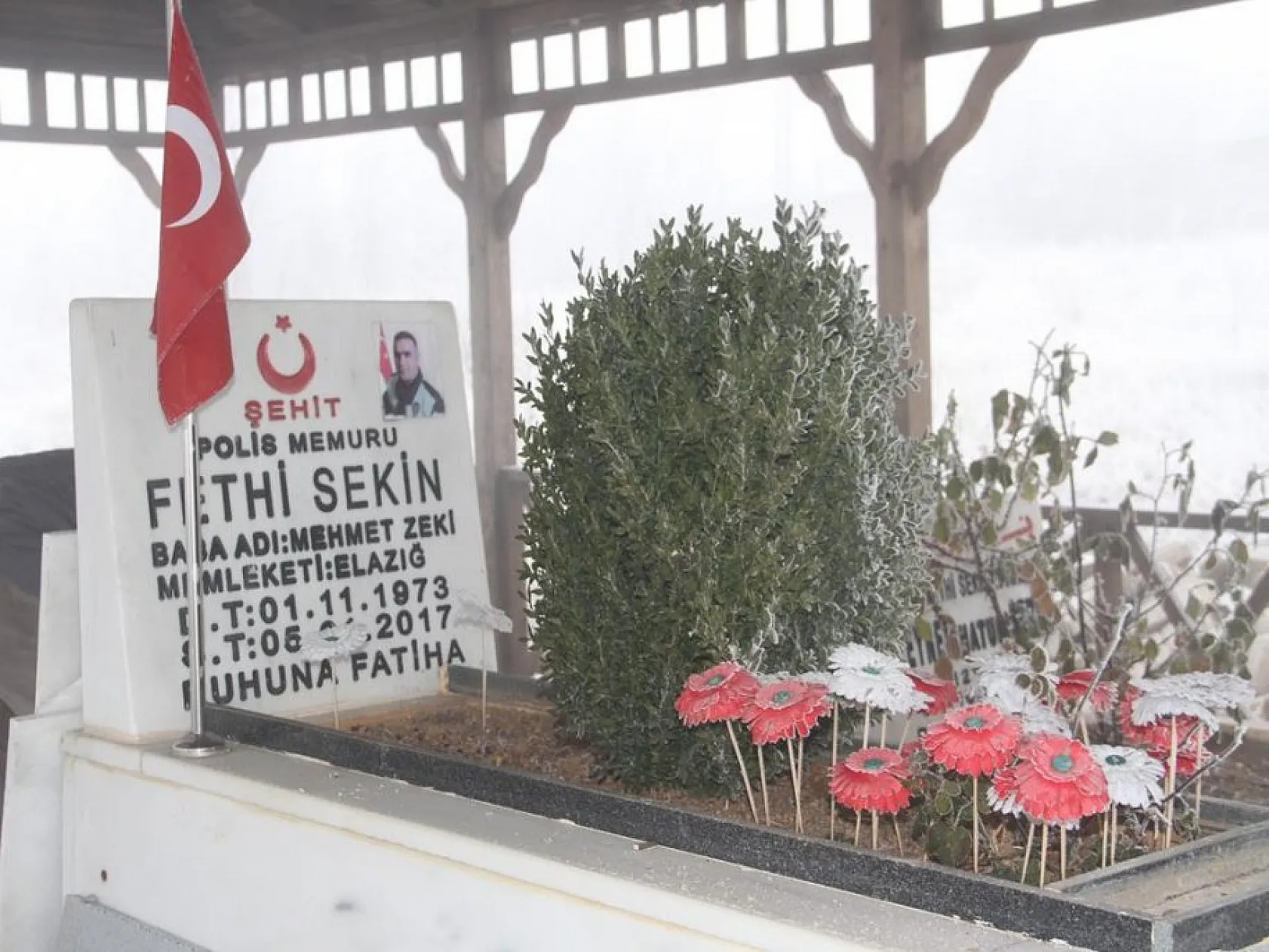 Şehit Fethi Sekin'in doğup büyüdüğü köy evi ilk kez görüntülendi