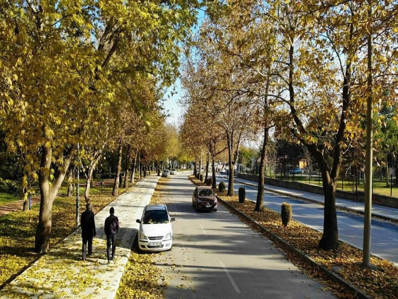 Elazığ'da sonbahar bir başka güzel