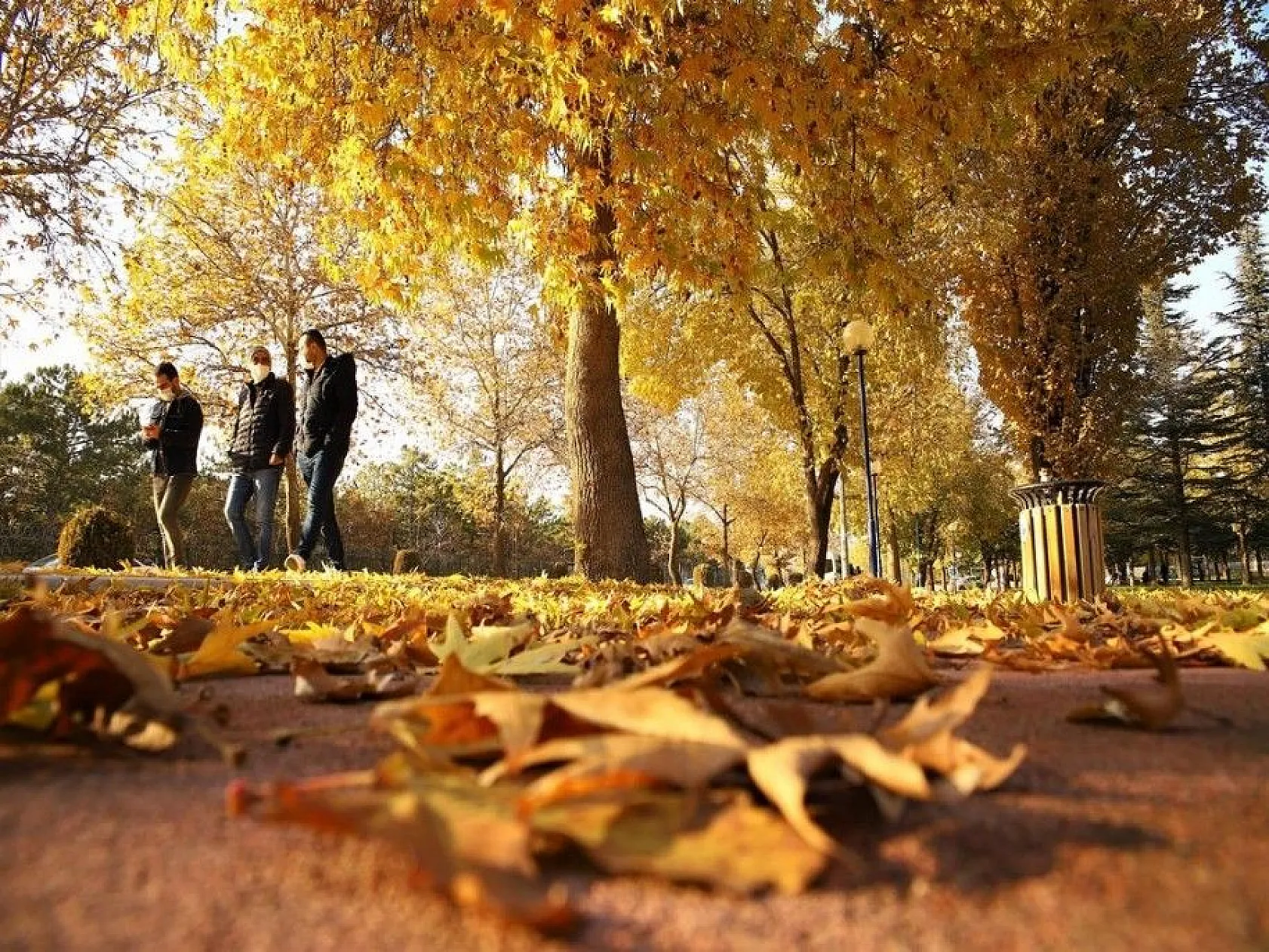 Elazığ'da sonbahar bir başka güzel