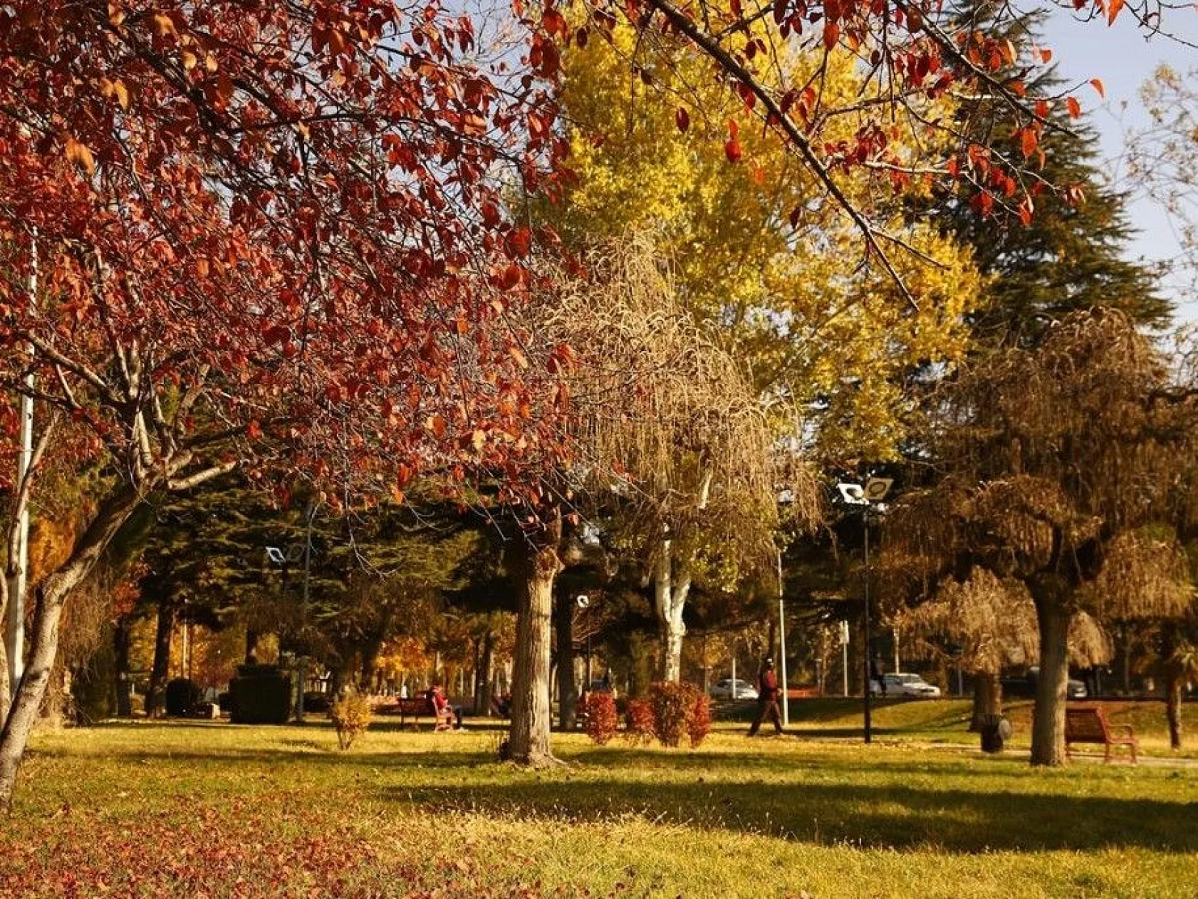 Elazığ'da sonbahar bir başka güzel