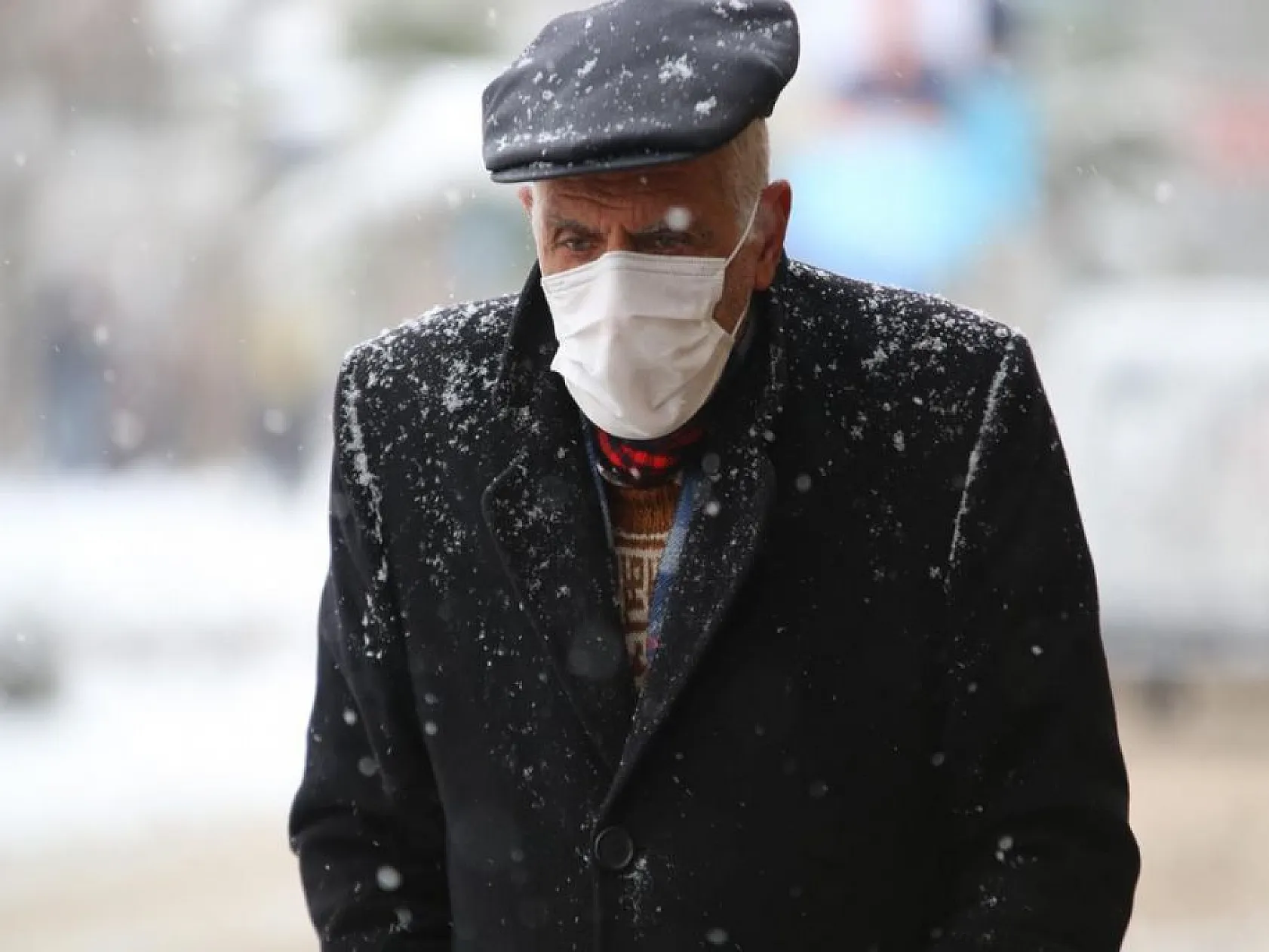 Elazığlılar karın gelişini sevinçle karşıladı