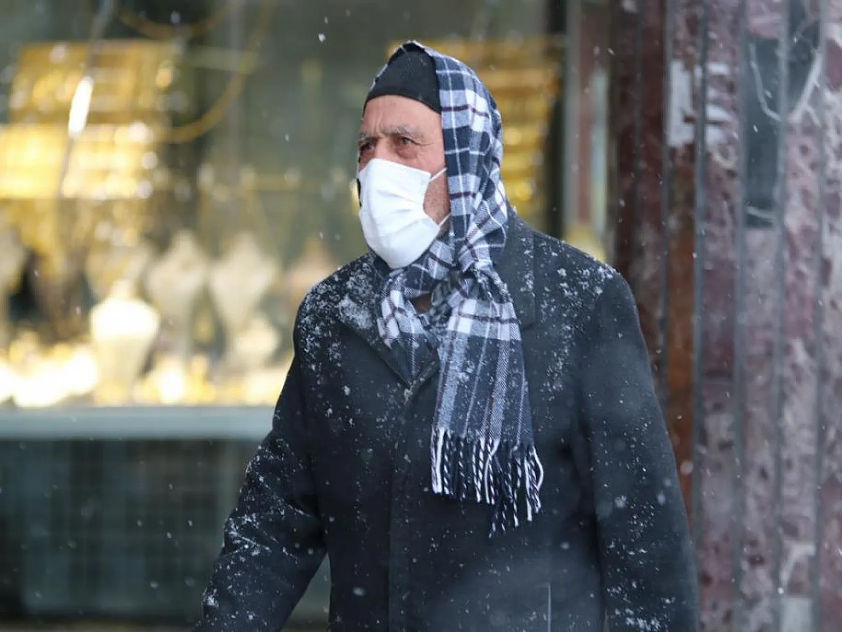 Elazığlılar karın gelişini sevinçle karşıladı