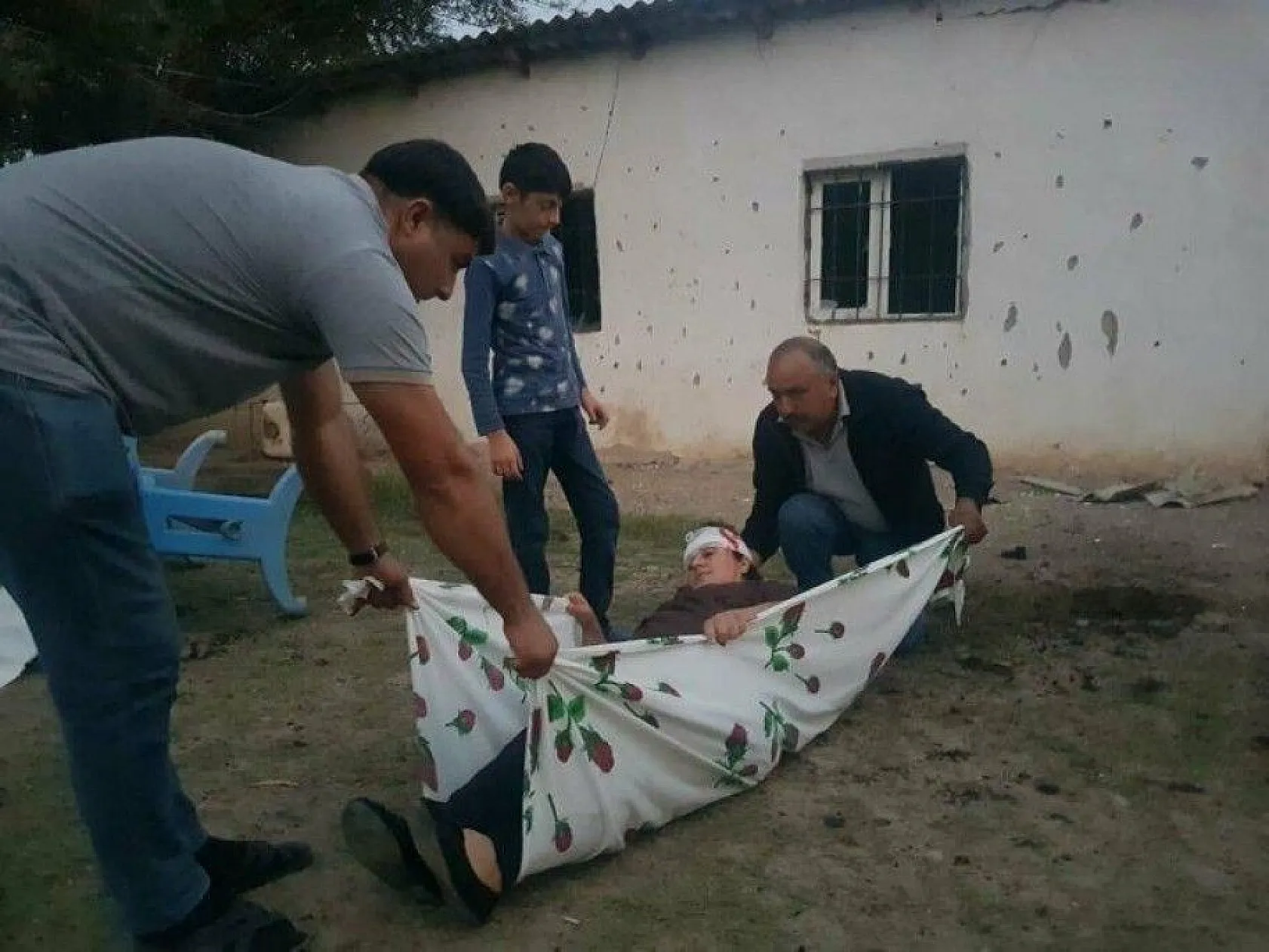 Ermenistan tarafından saldırıya uğrayan Azerbaycanlı vatandaşlara ait ilk kareler yayınlandı