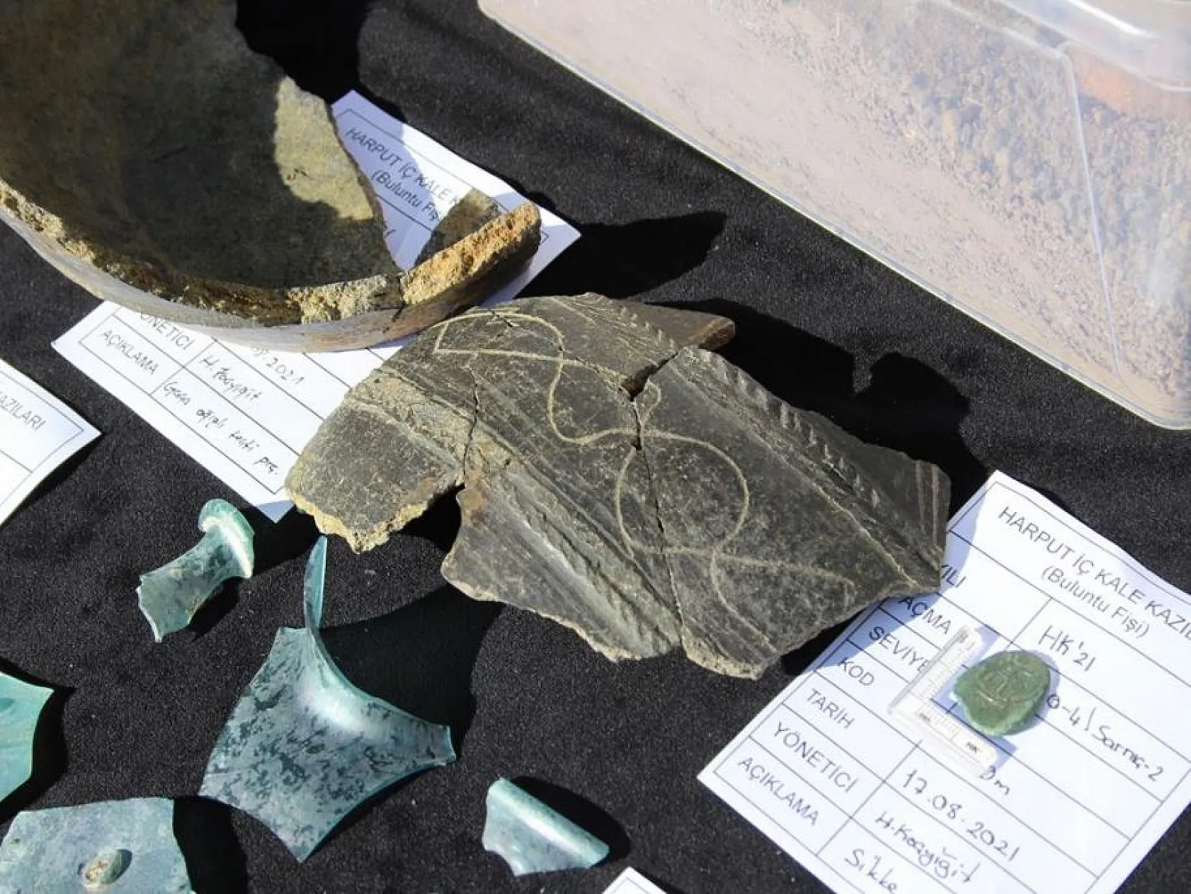 Harput Kalesi'nin tarihi çıkan buluntular ile 2 bin 200 yıl geriye gitti