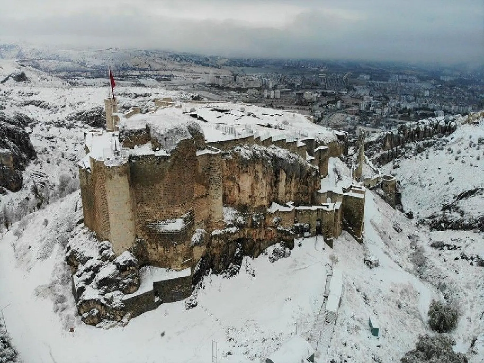 Harput'ta kartpostallık görüntüler