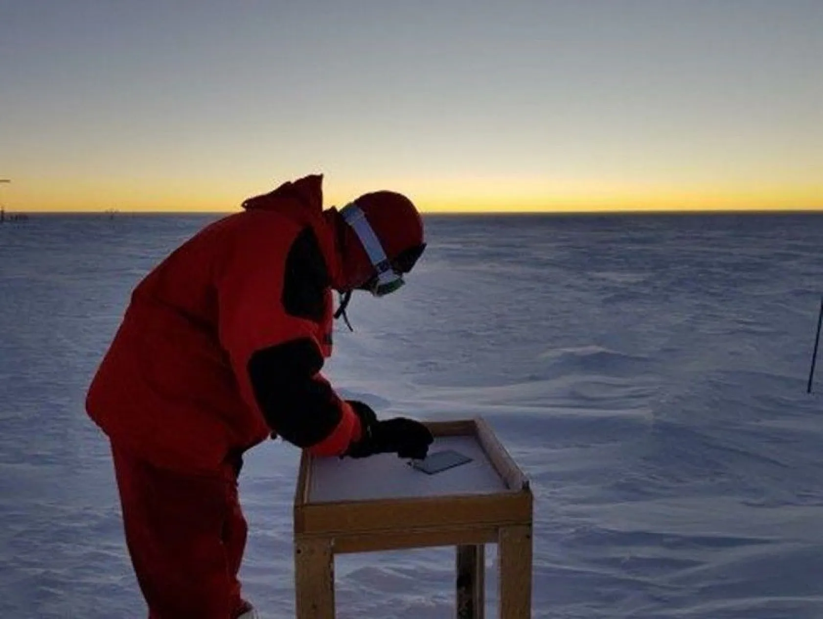 Hiçliğin ortasında eksi 70 derecede yaşam