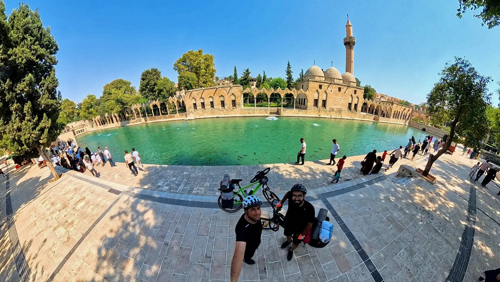 Elazığlı sporculardan 450 km'lik bisiklet turu: Nemrut ve göbeklitepe keşfi