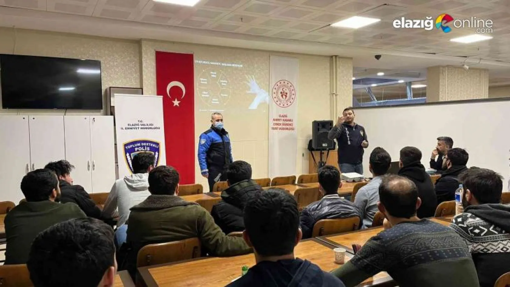Elazığ polisinden 'Bilinçli Toplum Duyarlı Elazığ' Projesi