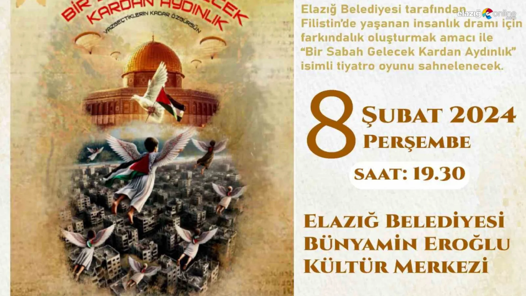 8 Şubat Elazığlılar ile buluşacak!