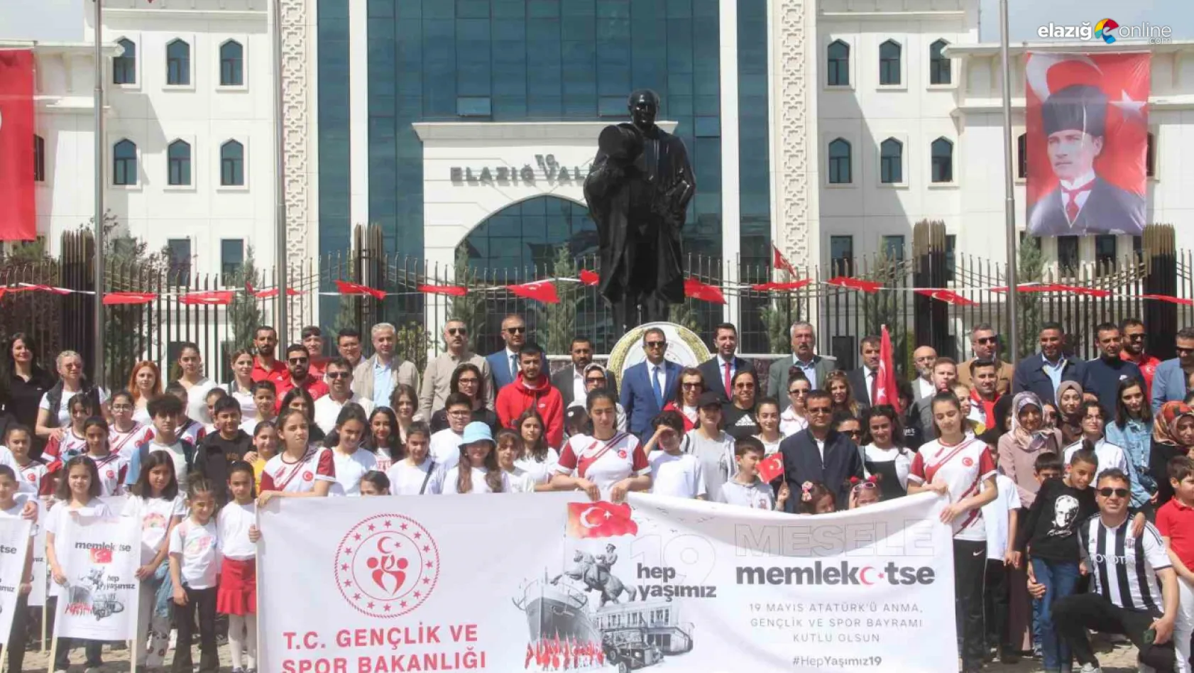 Elazığ'da 19 Mayıs Kutlamaları! Atatürk'ü Anma, Gençlik ve Spor Bayramı heyecanı