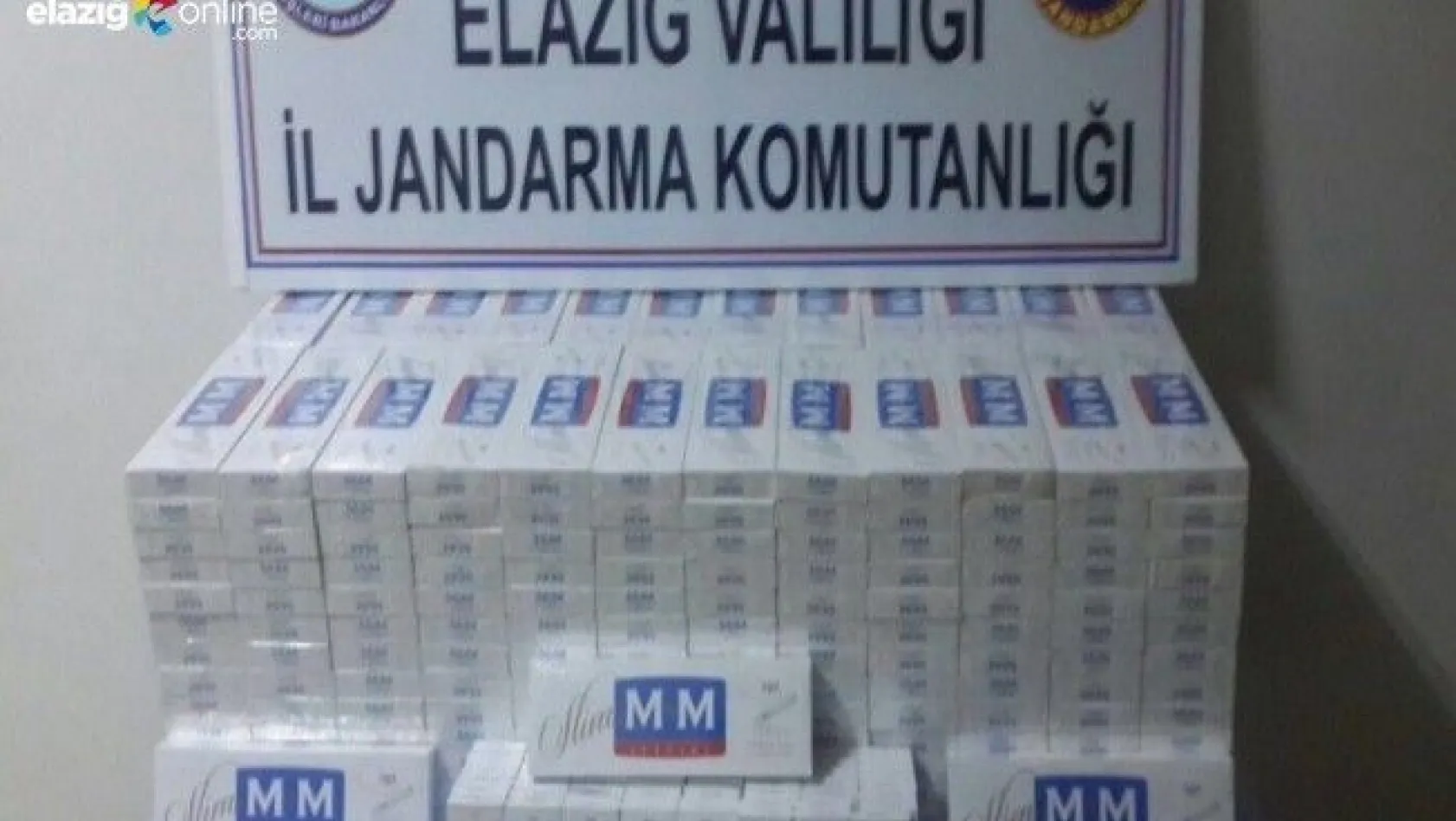 Palu'da 6bin Paket Kaçak Sigara Ele Geçirildi!