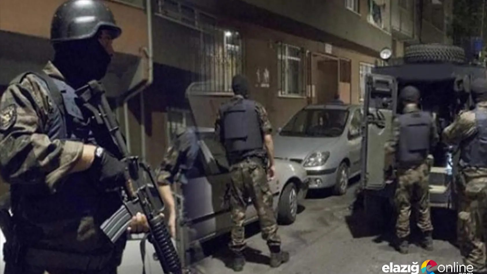 Elazığ'da uyuşturucu tacirlerine operasyon: 15 gözaltı