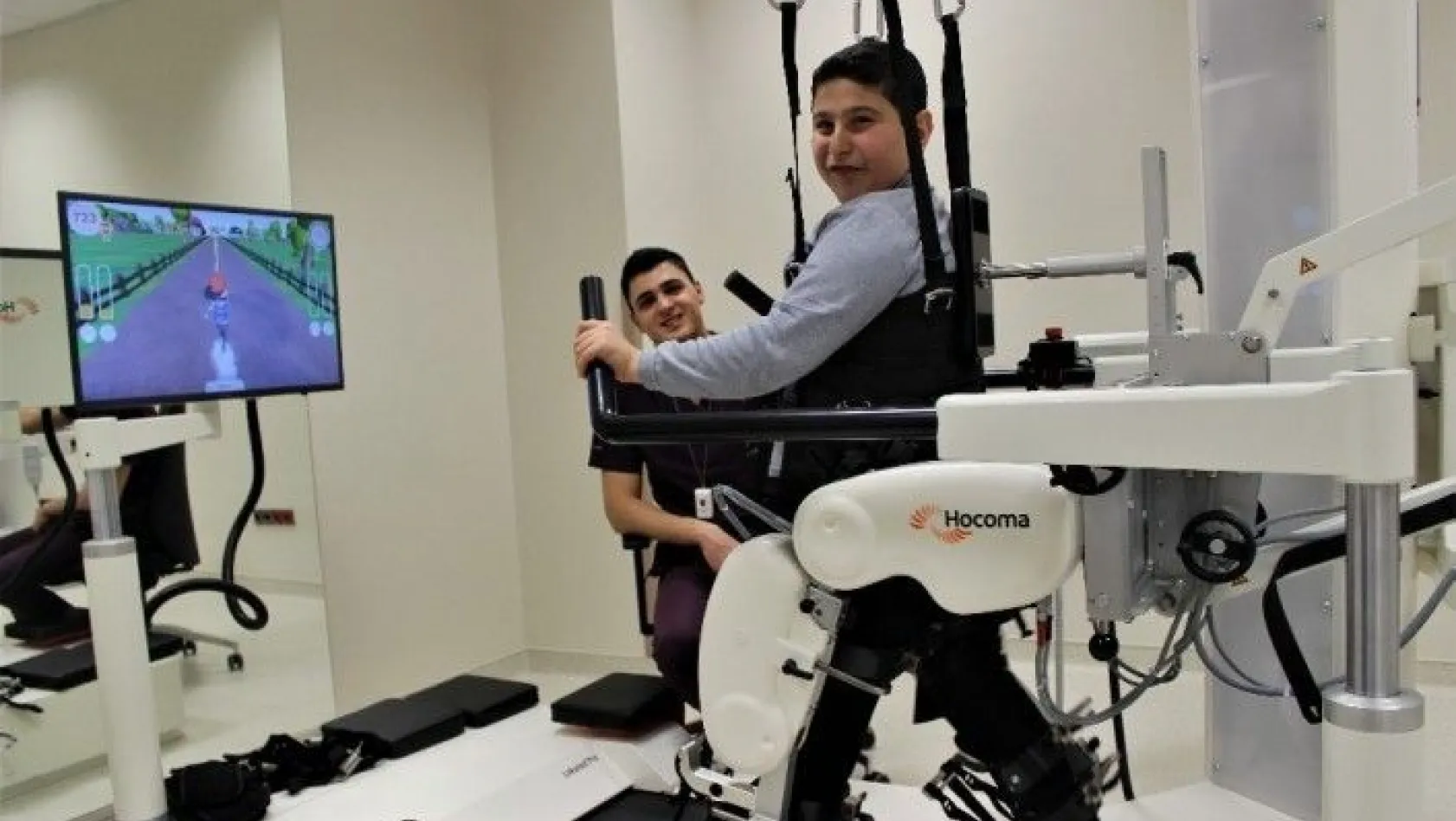 Doğu Anadolu'nun Tek 'Yürüme Robotu' hastaların umudu oldu