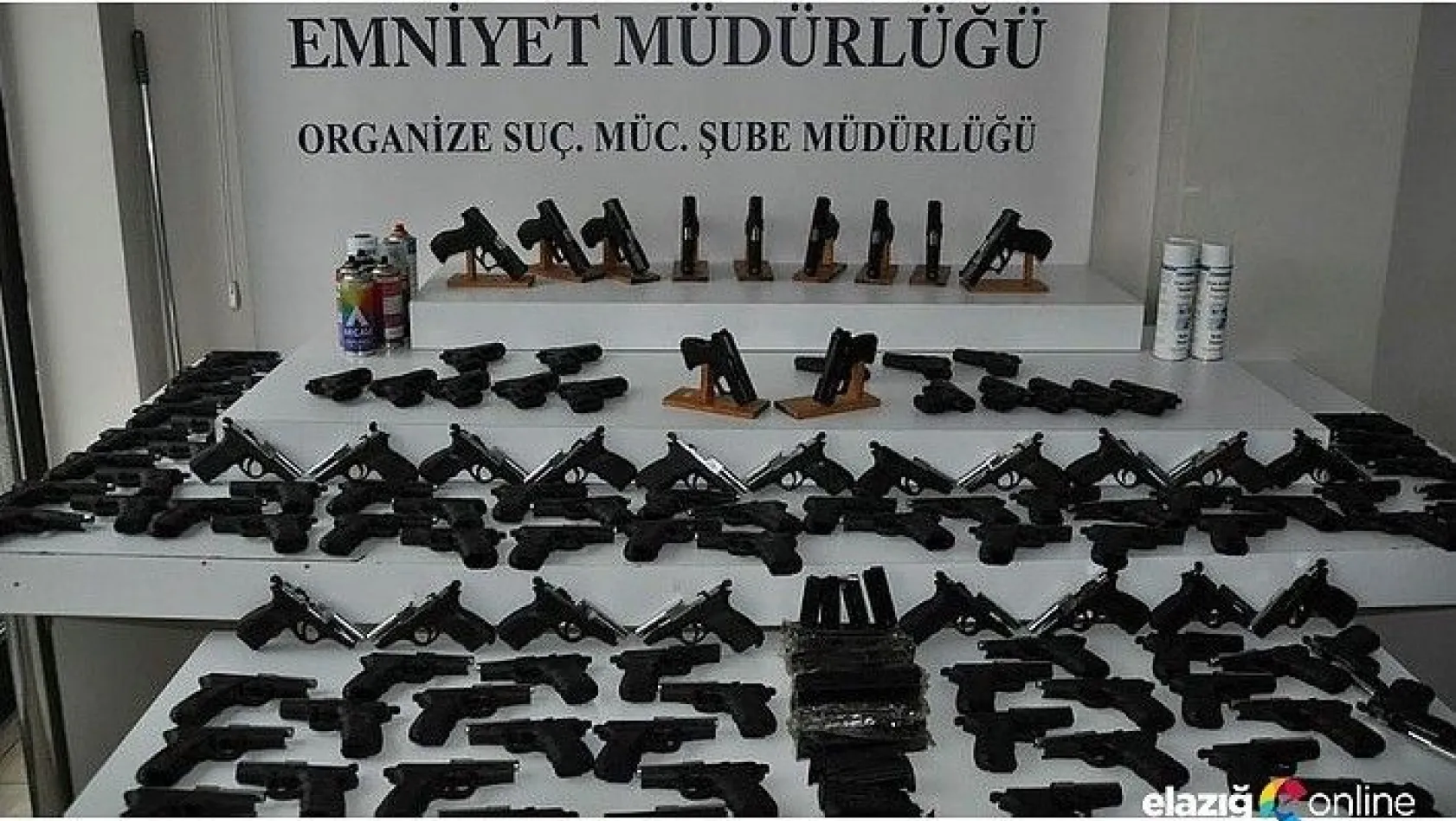 Elazığ'da silah kaçakçılığı operasyonu