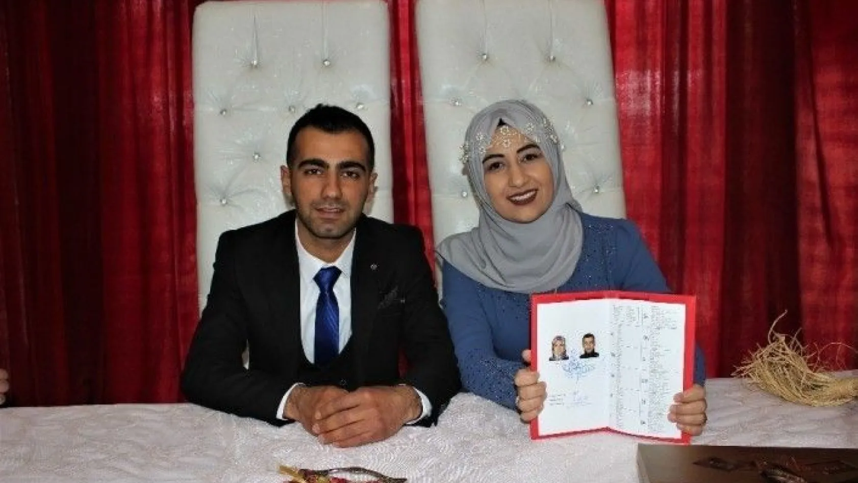 Elazığ'da 16 çift, nikah için 14 Şubat'ı seçti