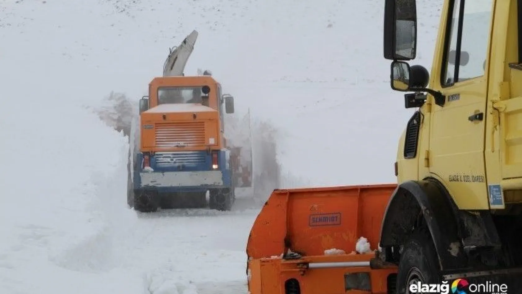 Kar nedeniyle 19 köy yolu kapalı