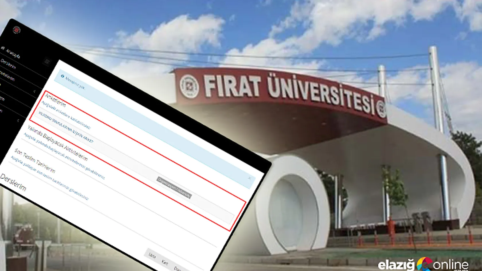 Fırat Üniversitesi Online Sınavlarla İlgili Anket Çalışması Başlattı
