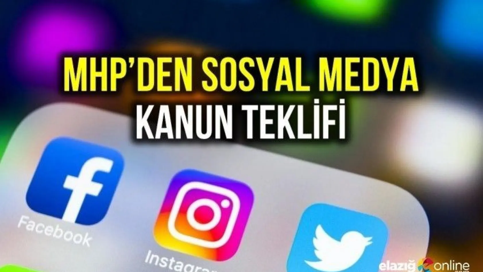 MHP sosyal medyadaki sahte hesaplar için kanun teklifi verdi