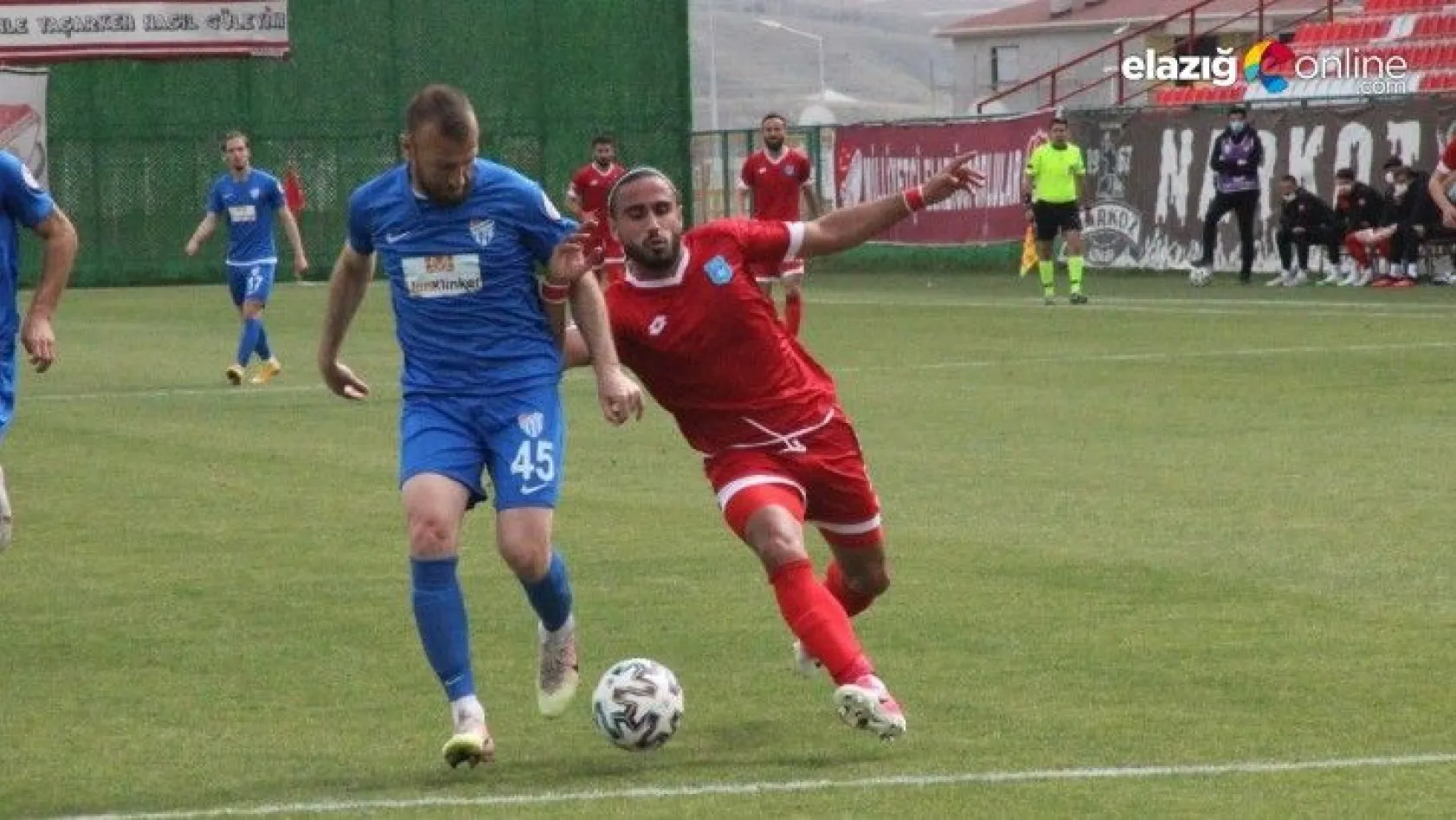 Elazığ Karakoçan FK, sahasında Erbaaspor'u 1-0 mağlup etti