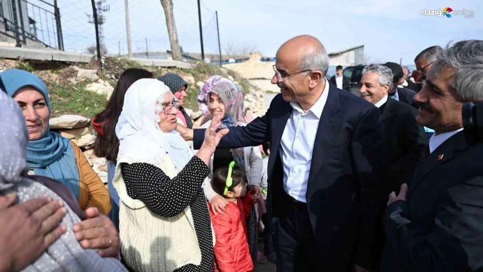 Başkan Adayı Sami Er'e baba ocağında sıcak karşılama