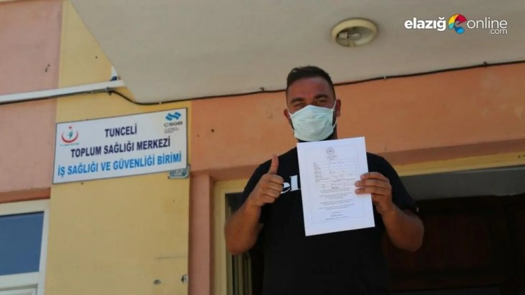 Almanya'da aşı randevusu alamadı, memleketi Tunceli'de aşısını oldu