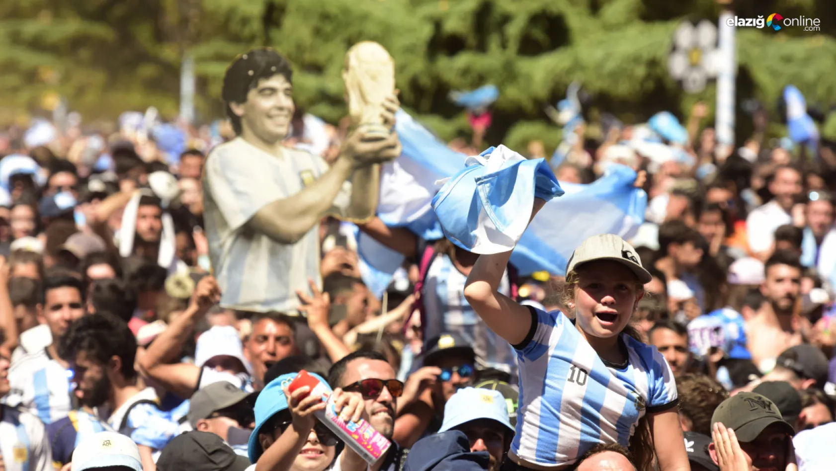 Arjantin'in zaferi ülkede halk tarafından coşkuyla kutlandı!