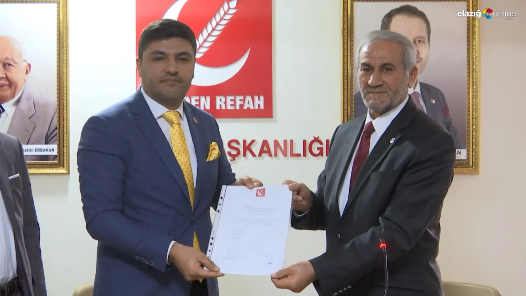 Avukat Erhun Karakuş Yeniden Refah Partisi'nden aday adaylığını açıkladı