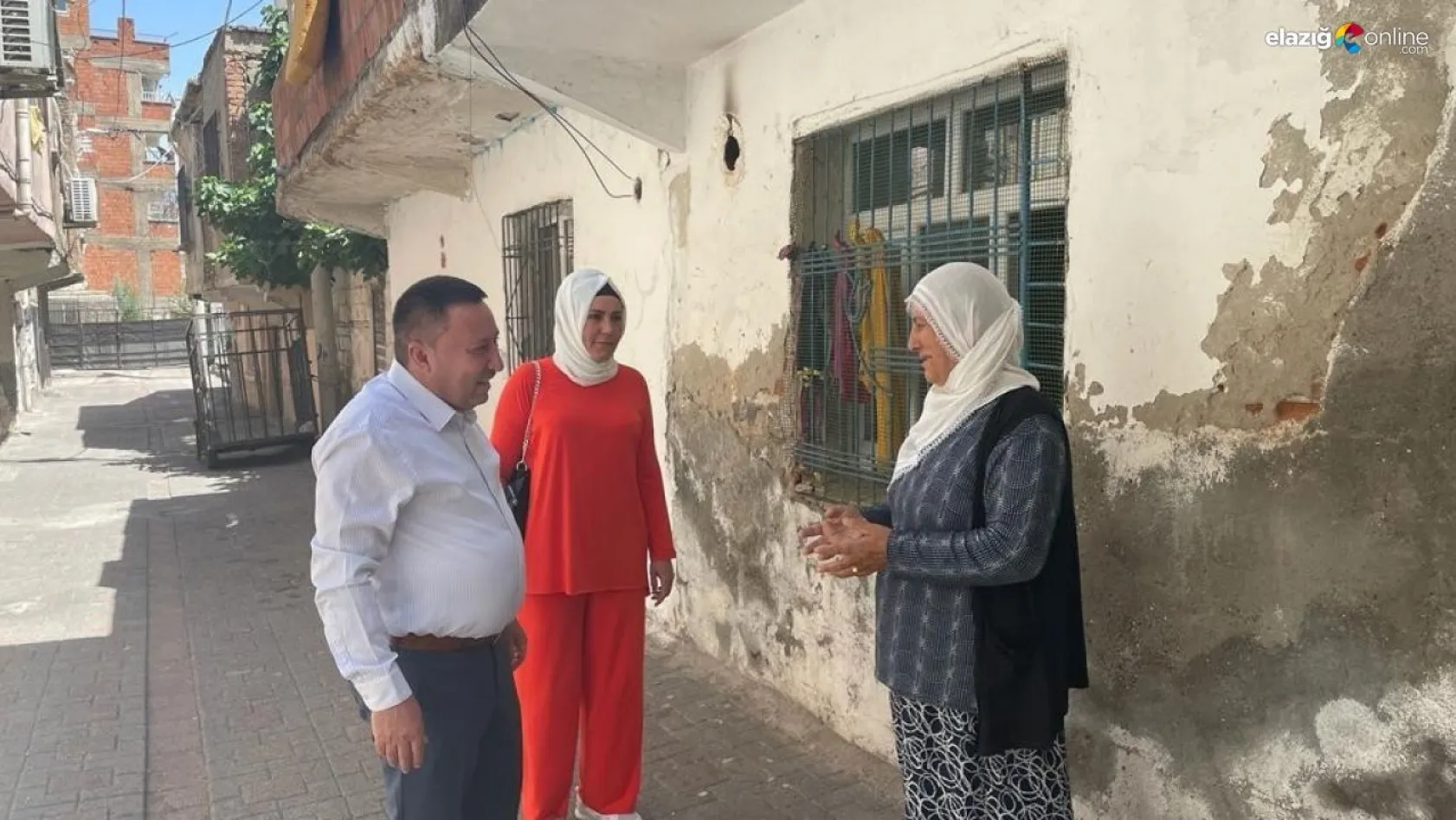 Bağlar Belediye Başkanı Beyoğlu ev ziyaretlerini aralıksız sürdürüyor
