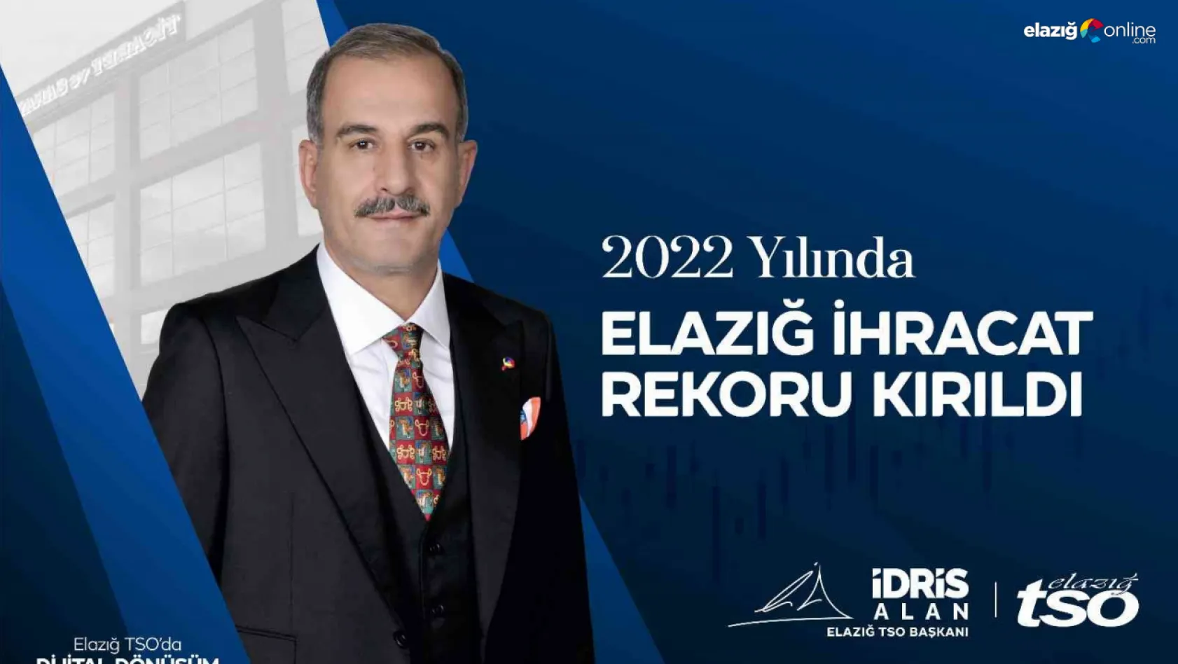 Elazığ, verilere göre 2022 yılını tarihi bir rekorla kapattı