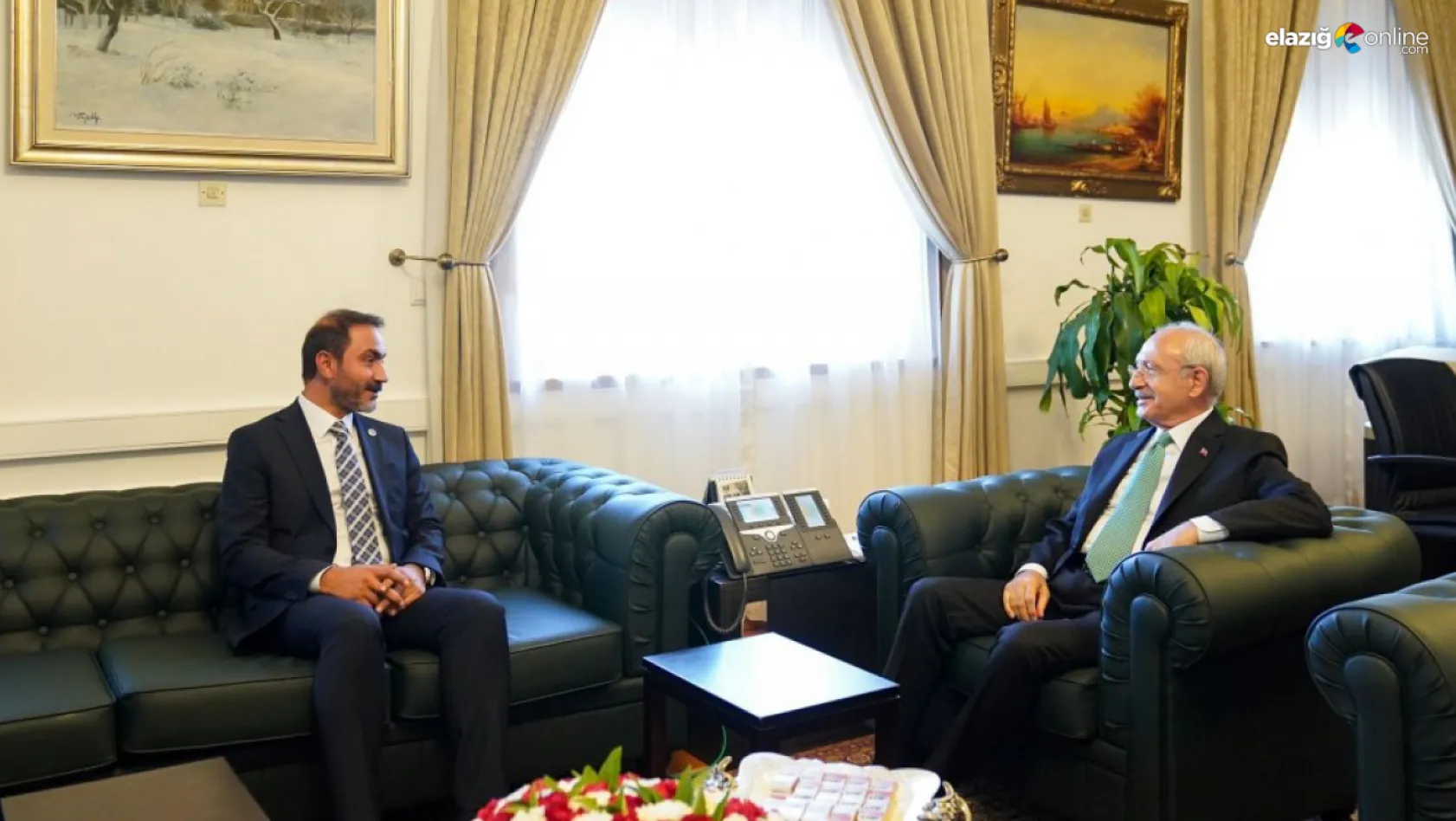Başkan Duran'dan CHP Genel Başkanı Kemal Kılıçdaroğlu'na ziyaret