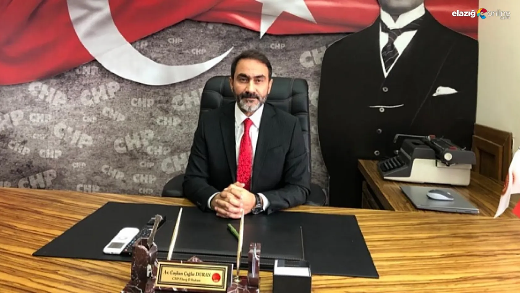 CHP İl Başkanı Duran'dan MHP Genel Başkanı Bahçeli'ye Hoş geldin mesajı!