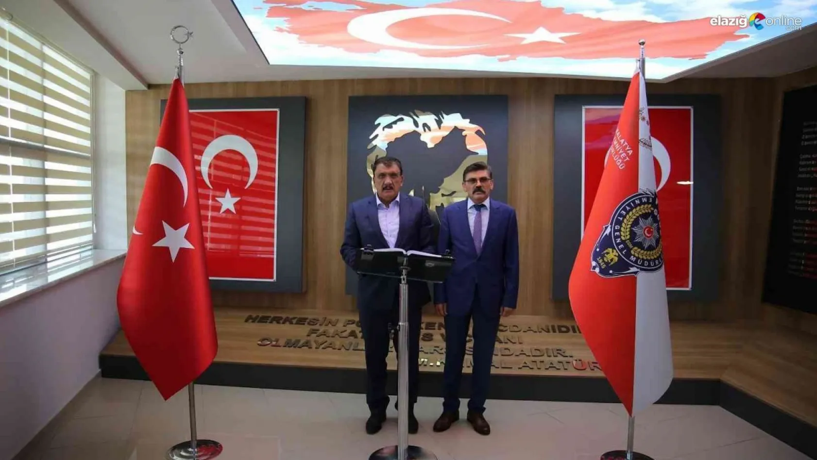 Başkan Gürkan'dan Dağdeviren'e övgü