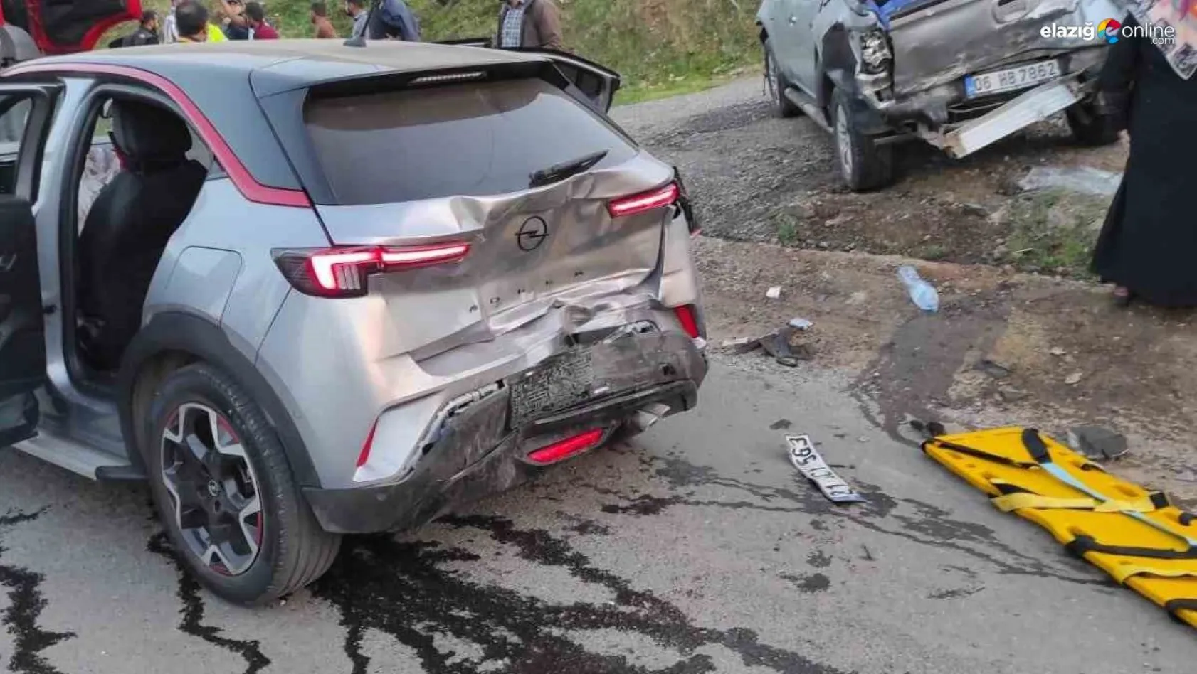 Bingöl'de zincirleme kaza: 6 yaralı