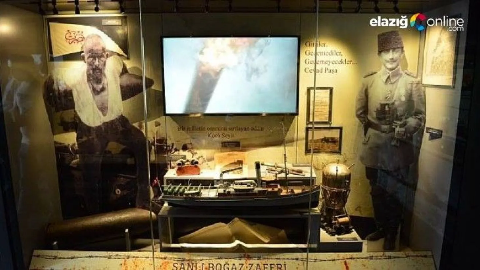 Çanakkale Muharebeleri Mobil Müzesi Elazığ'da