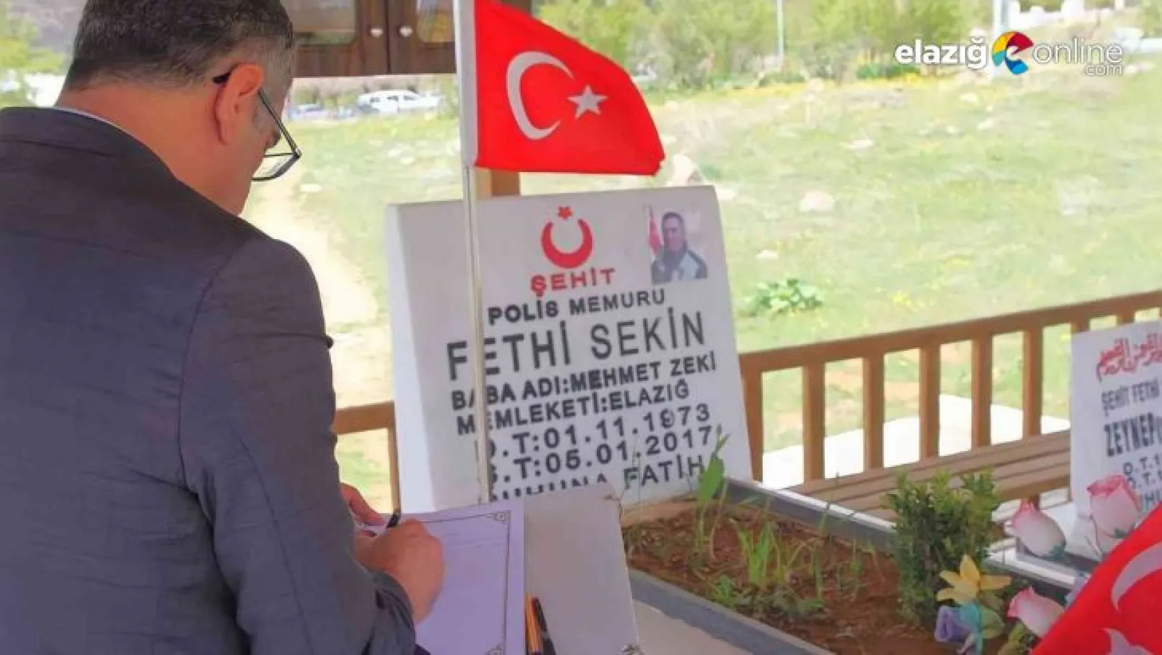 Milletvekili Gürsel Erol, Şehit Fethi Sekin'i Unutmadı
