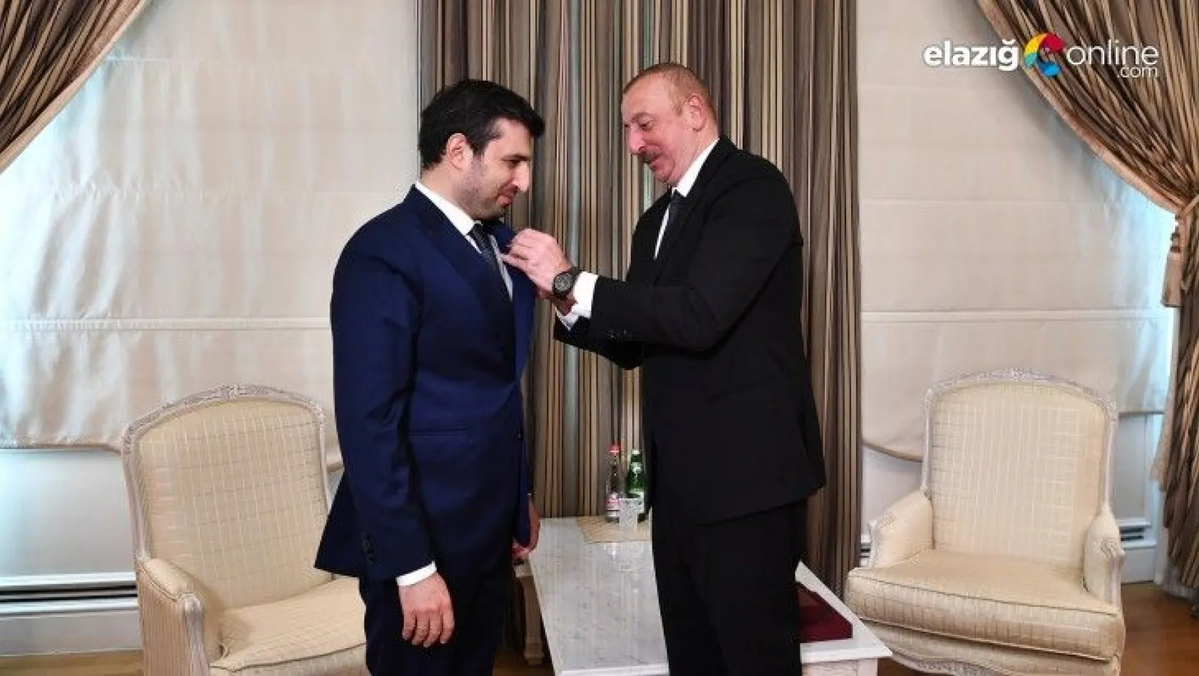 Cumhurbaşkanı Aliyev'den Selçuk Bayraktar'a Karabağ Nişanı!