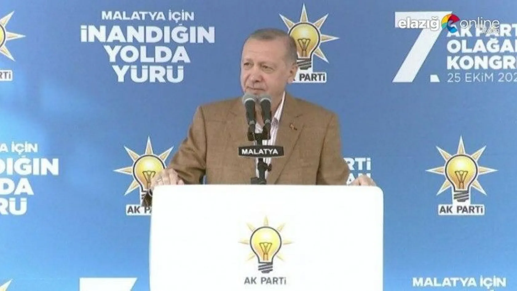 Cumhurbaşkanı Erdoğan, Elazığ'daki Konutlarla İlgili Konuştu