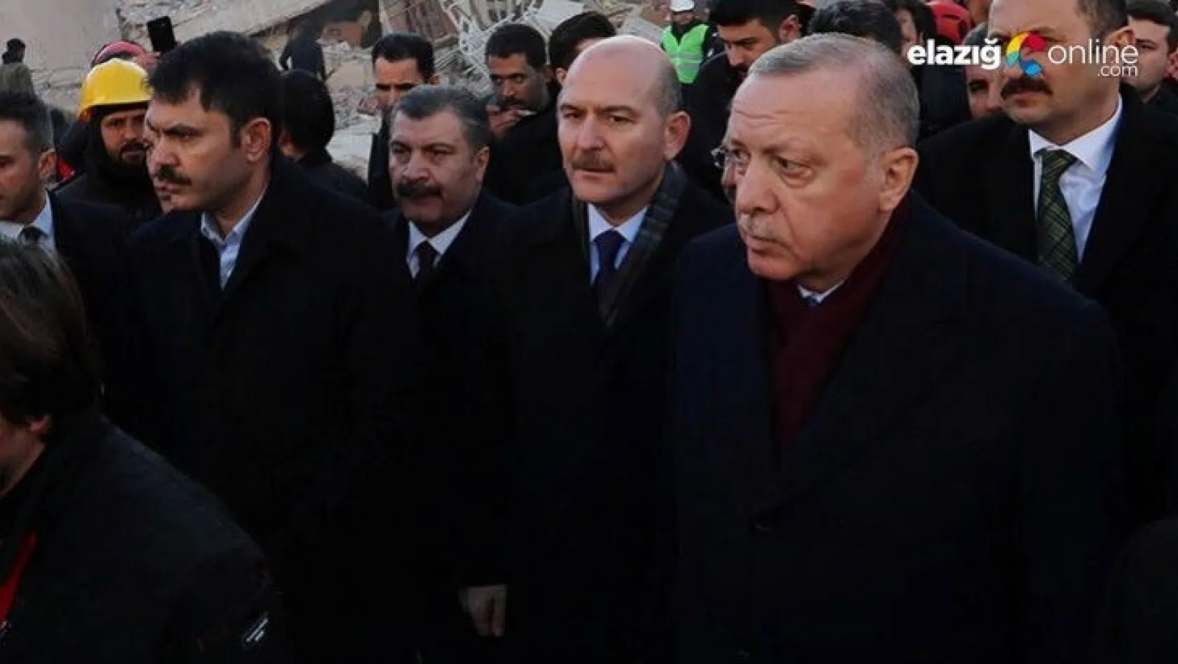 Cumhurbaşkanı Erdoğan, Elazığ'ı helikopterle gezecek