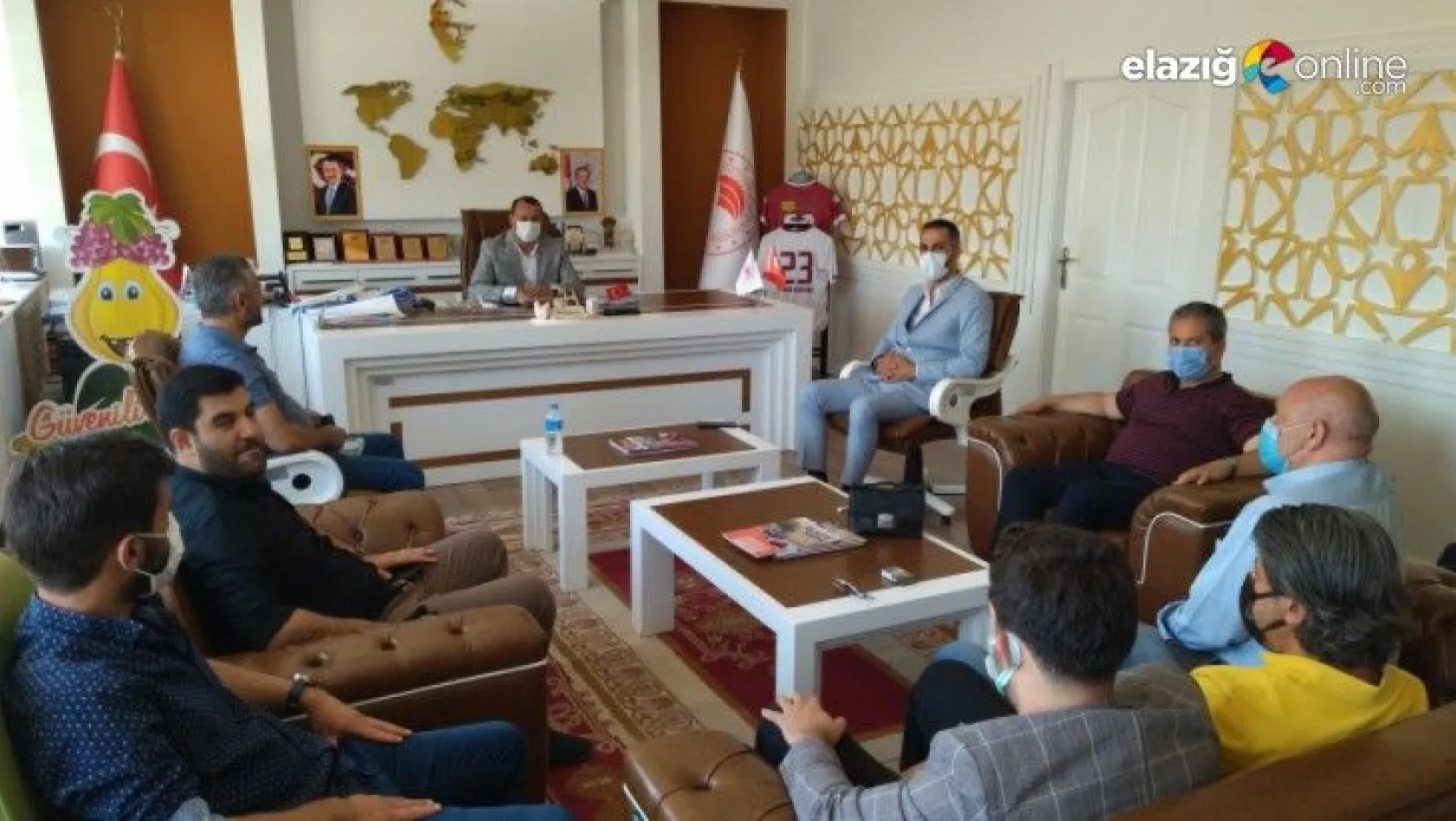 DEVA Partisi İl Teşkilatı'ndan Karahan'a ziyaret