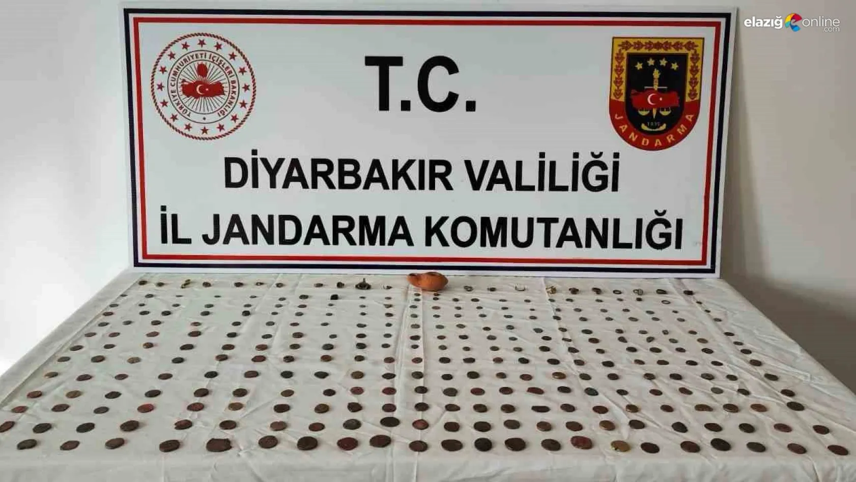 Diyarbakır'da 298 adet tarihi eser ele geçirildi: 7 gözaltı