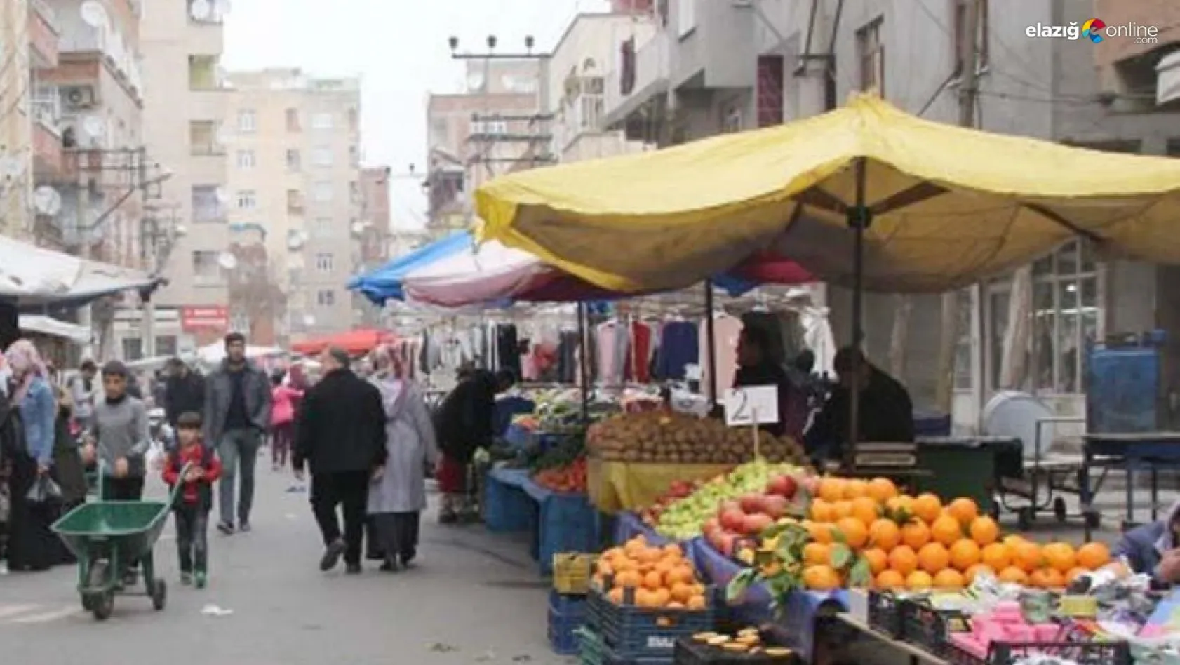 Diyarbakır'da iki noktada semt pazarı ikinci bir emre kadar kurulmayacak
