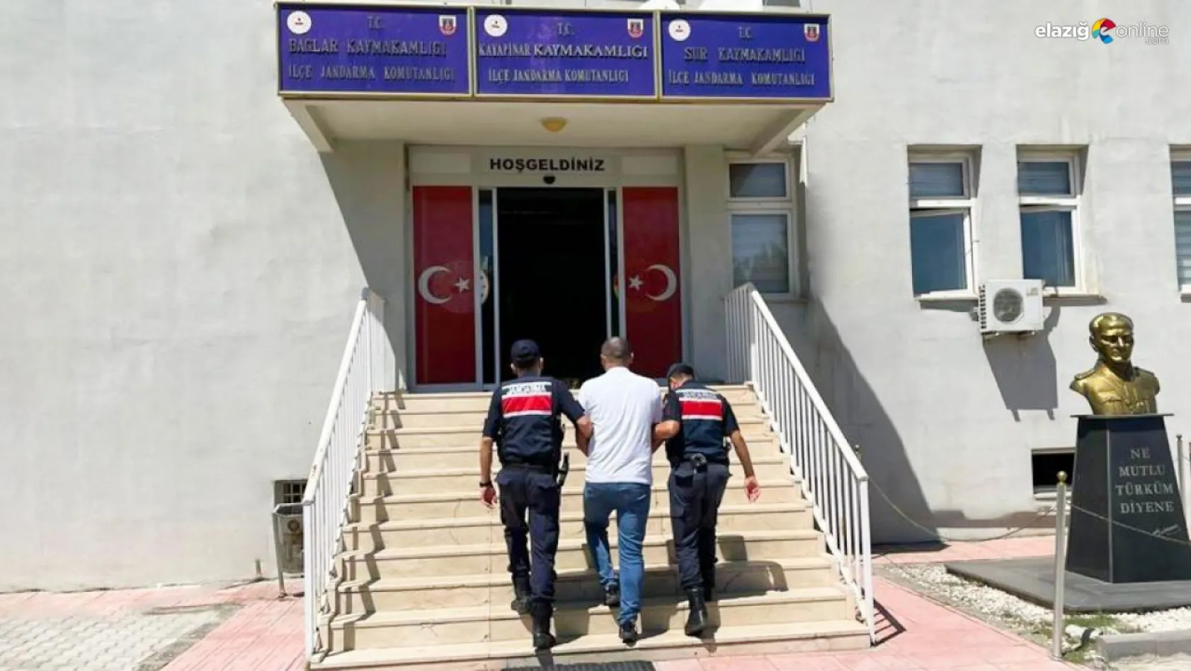 Diyarbakır'da kesinleşmiş hapis cezası bulunan dört zanlı yakalandı