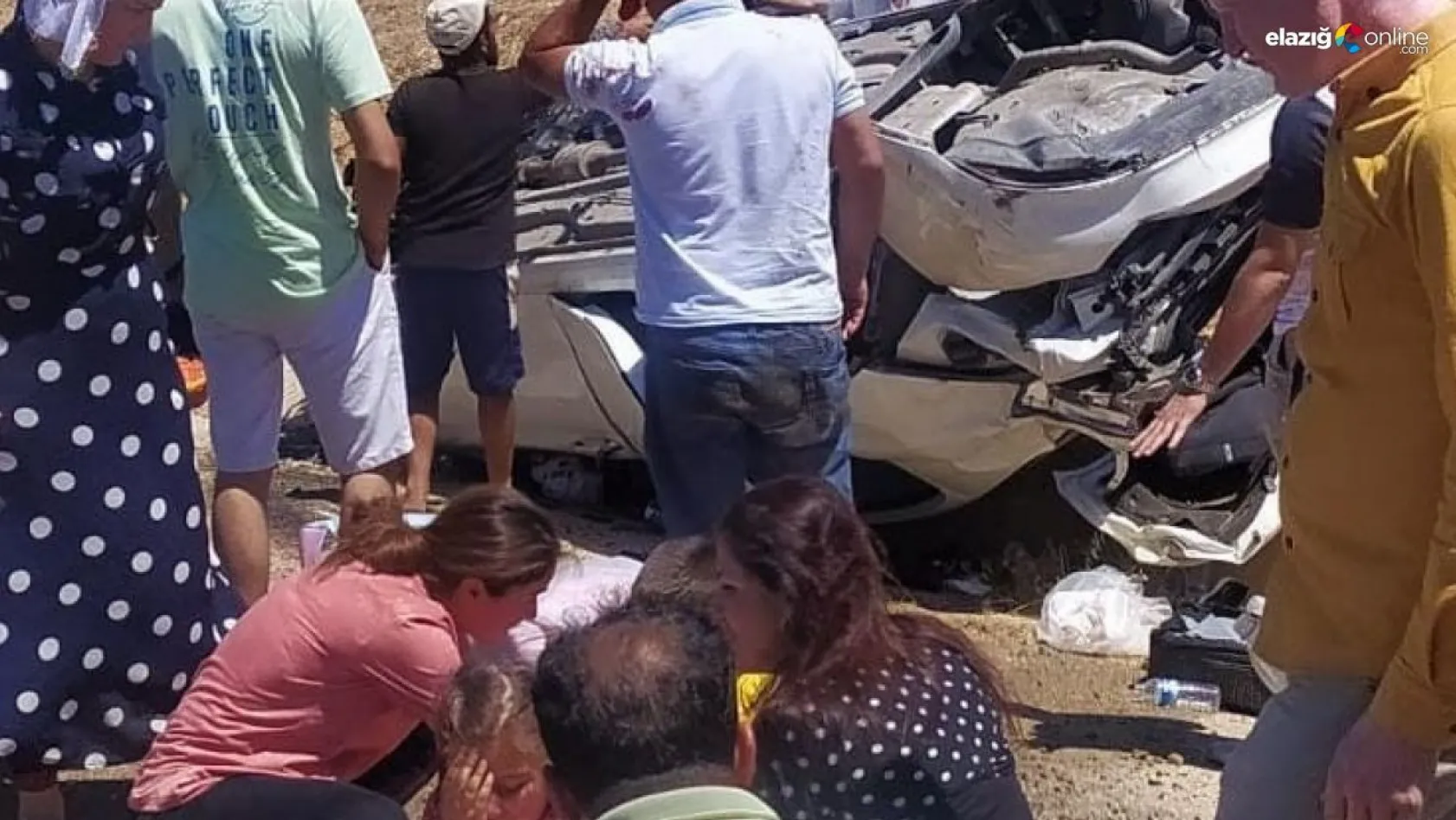 Diyarbakır'da trafik kazası: 2'si çocuk 4 yaralı