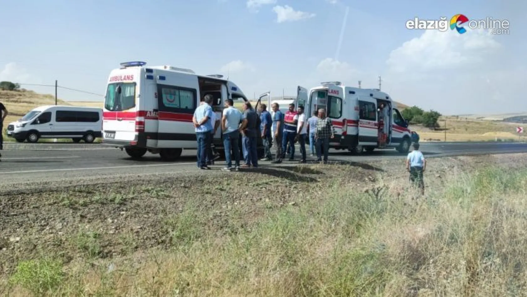 Diyarbakır'da trafik kazası: 5 yaralı