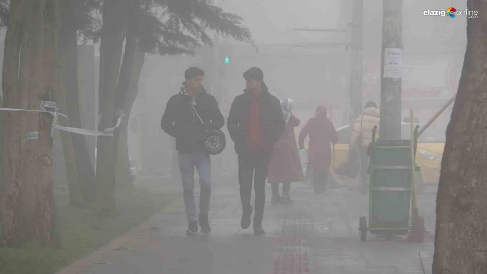 Diyarbakır'da uçak seferlerinde sis engeli