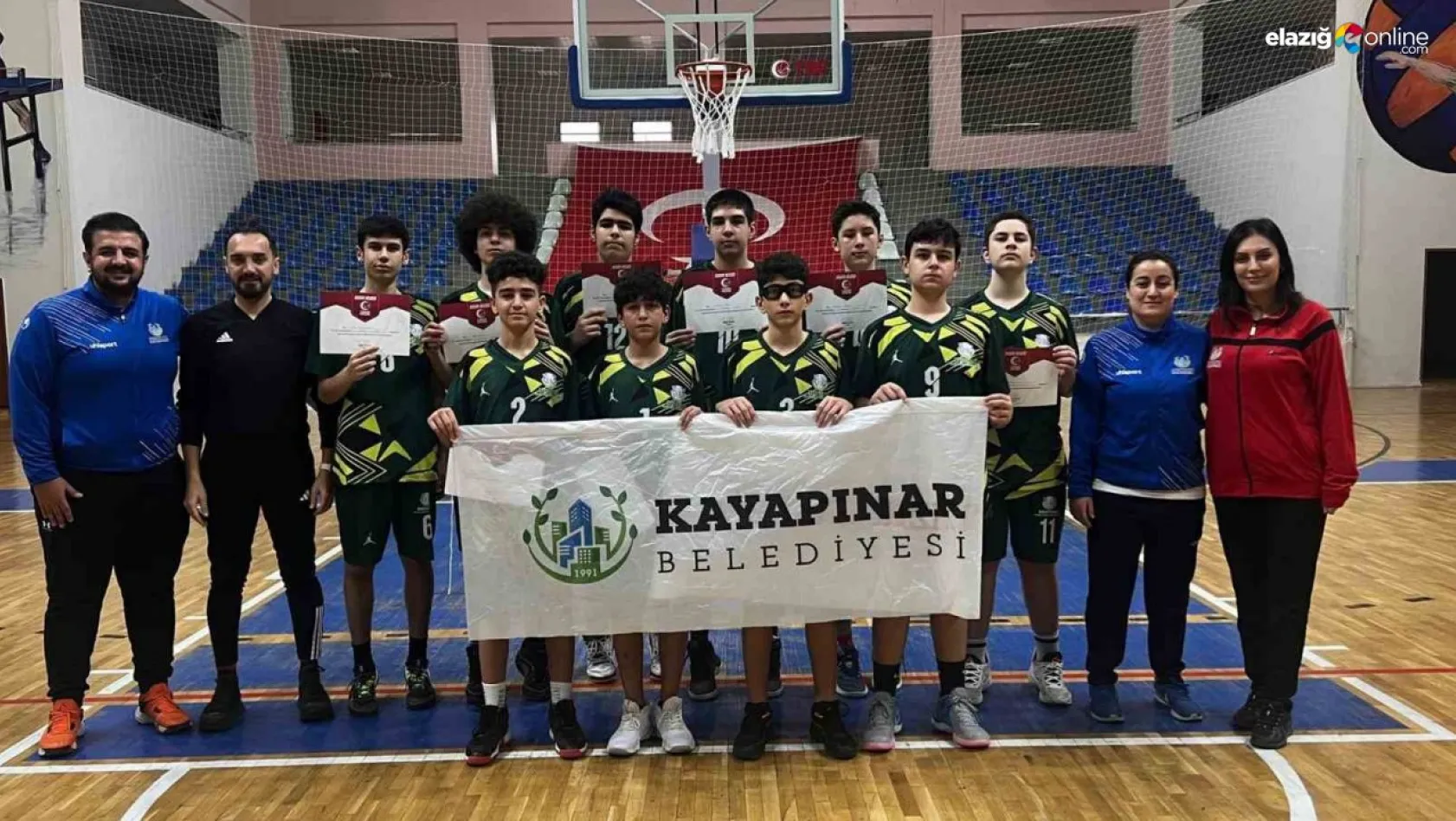 Diyarbakır U-14 Erkek Basketbol Takımından büyük başarı