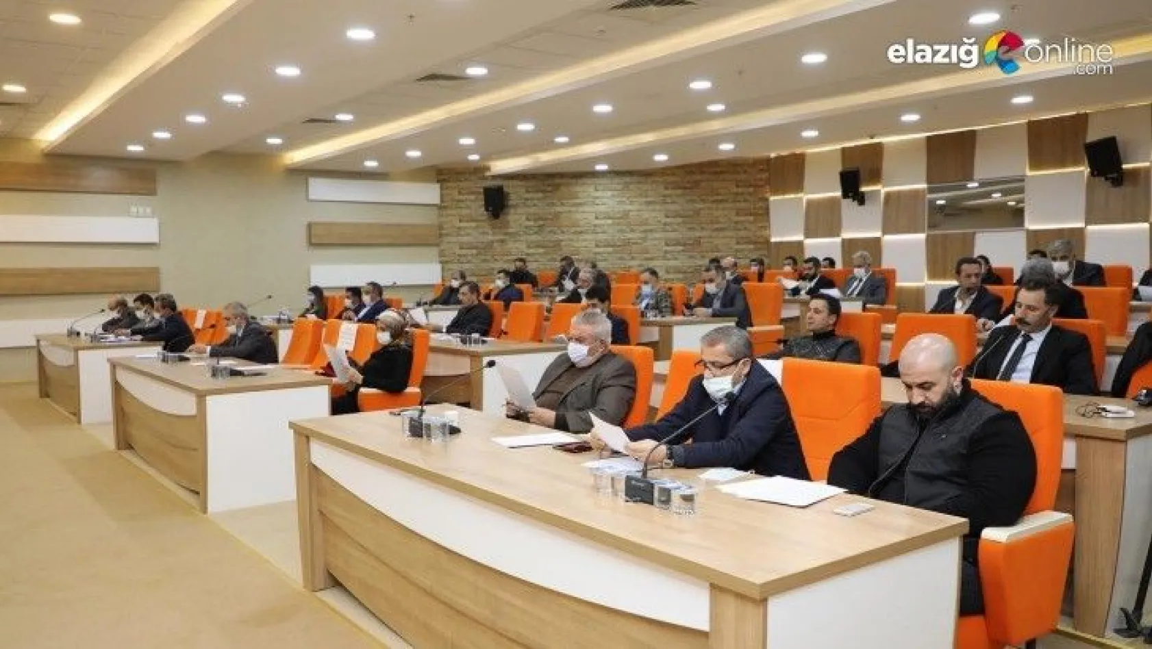 Elazığ Belediye Meclisi Ocak ayı toplantıları sürüyor