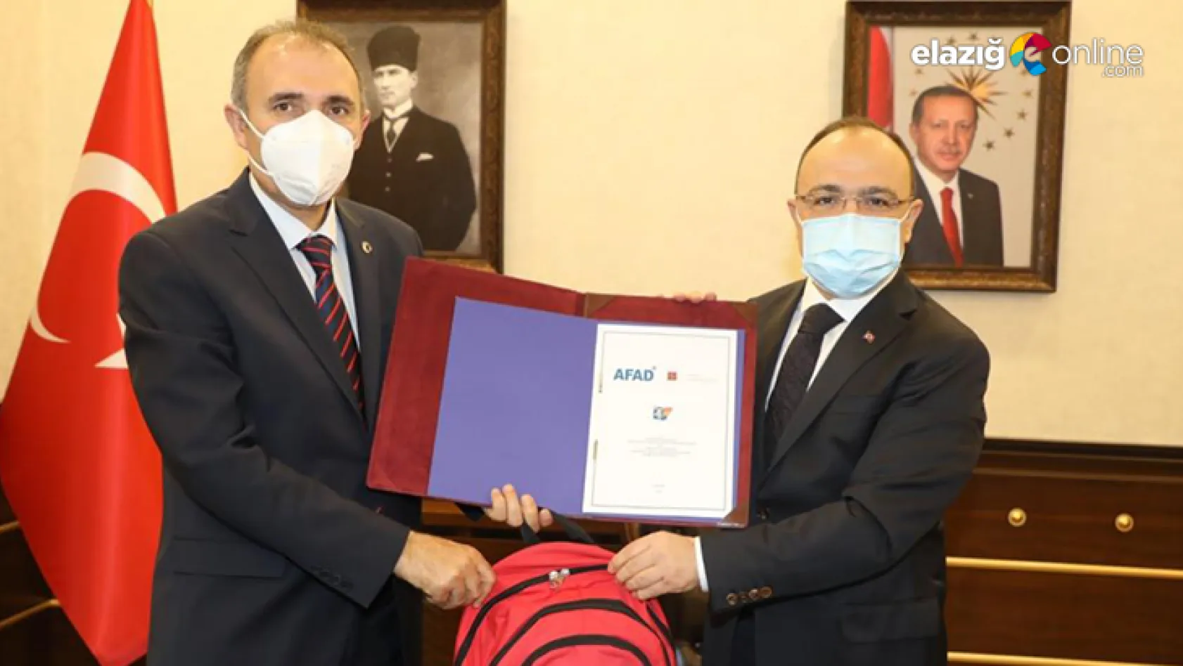 Elazığ'da Afet Eğitim Yılı İşbirliği Protokolü imzalandı